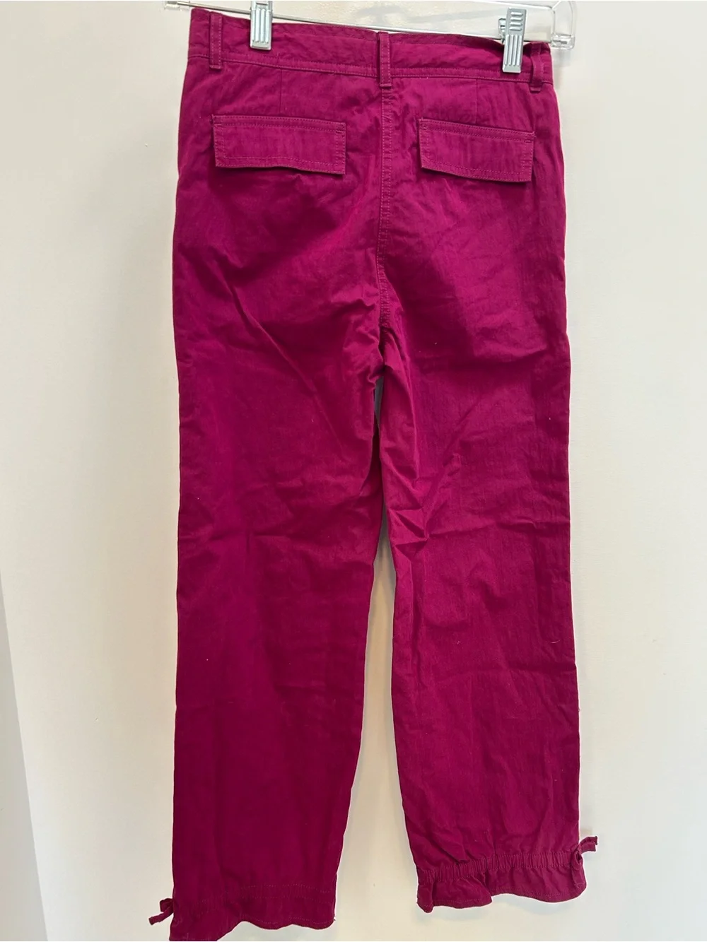 Gymboree girls Magenta Floral-Embroidered  Pants size 12